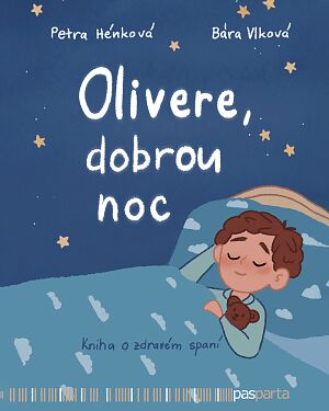 Dětská kniha Olivere, dobrou noc