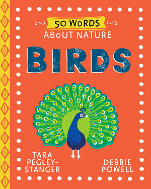 Detská kniha 50 Words About Nature: Birds