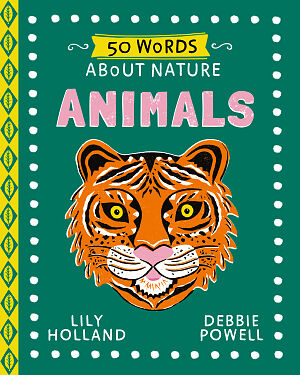 Detská kniha 50 Words About Nature: Animals