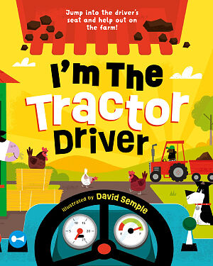 Detská kniha I'm The Tractor Driver