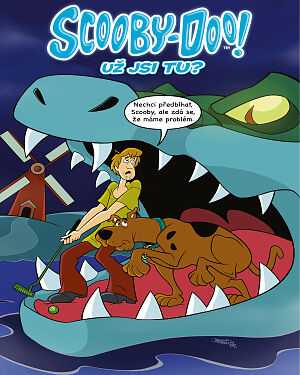 Dětská kniha Scooby-Doo! Už jsi tu? Fantastický golf
