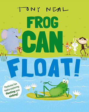 Detská kniha Animal Academy: Frog Can Float!