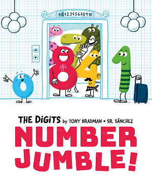 Detská kniha The Digits: Number Jumble!