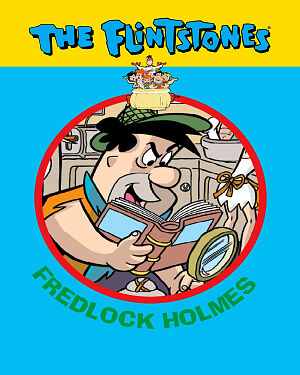 Dětská kniha The Flintstones. Fredlock Holmes