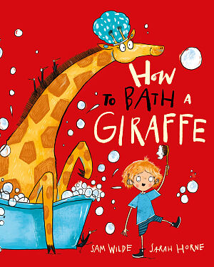 Detská kniha Peculiar Pets: How to Bath a Giraffe