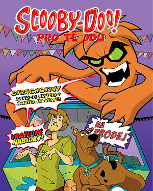 Dětská kniha Scooby-Doo! Pro tě jdu! Strachotiny a Netvor z obrazu