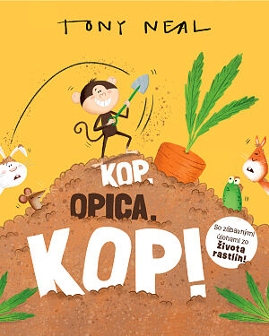 Detská kniha Zvieracia akadémia: Kop, opica, kop!