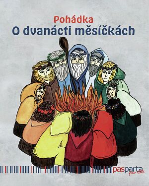 Dětská kniha Pohádka O dvanácti měsíčkách