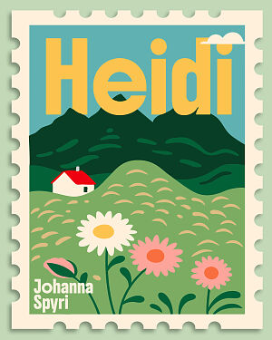 Dětská kniha Heidi